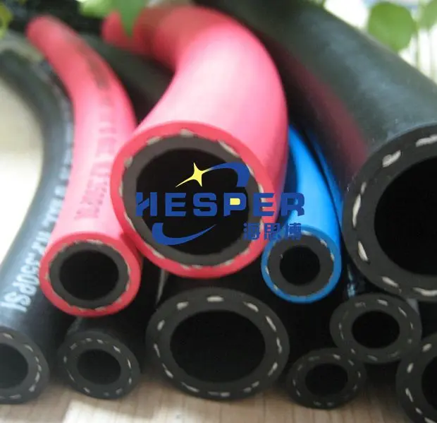 Flexible rubber air hose