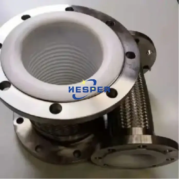 How do you cut a steel braided PTFE hose?