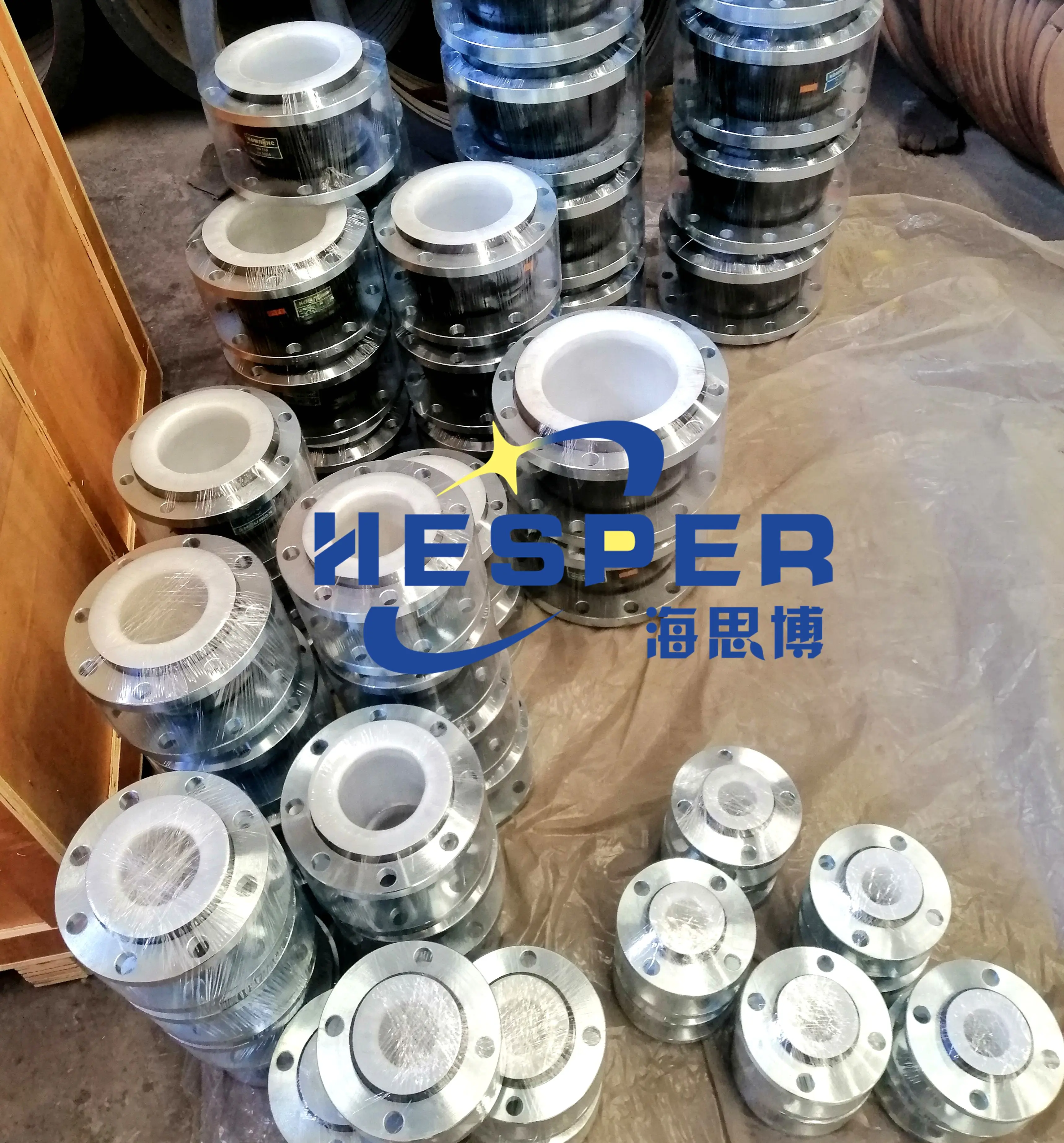Shandong Hesper PTFE Lined Rubber Expansion Joints