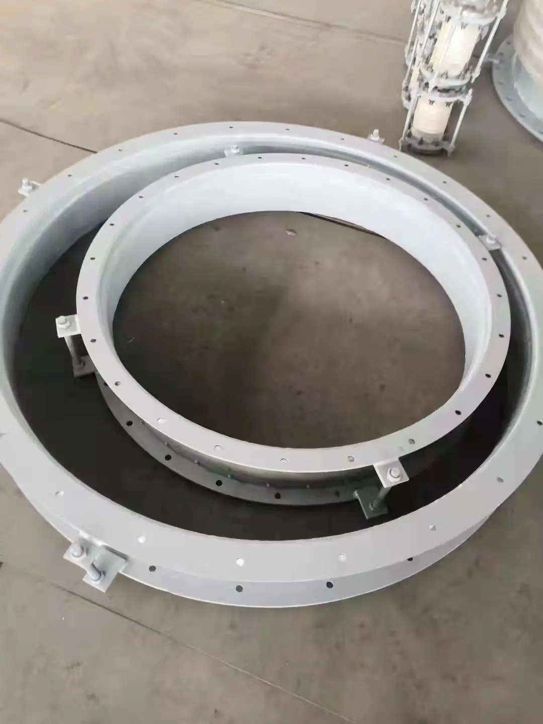 Fabric Smoke and Air Flue Duct10ri2